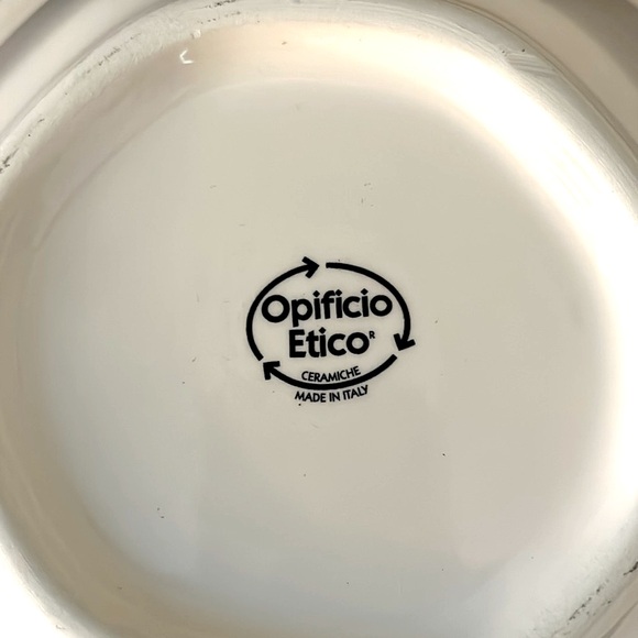 Vintage Rome Souvenir Postcard Salad Pasta Bowl Brand Effetti Used - Picture 3 of 4